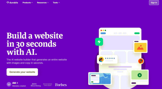 5個(gè)好用的AI網(wǎng)站建設(shè)工具