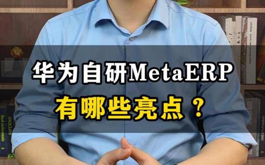 華為MetaERP系統有哪些亮點?