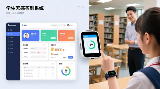 學生出入無感簽到系統解決方案