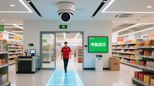 商超無感考勤系統解決方案